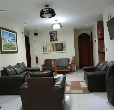 Sala de Estar en el Segundo Piso
